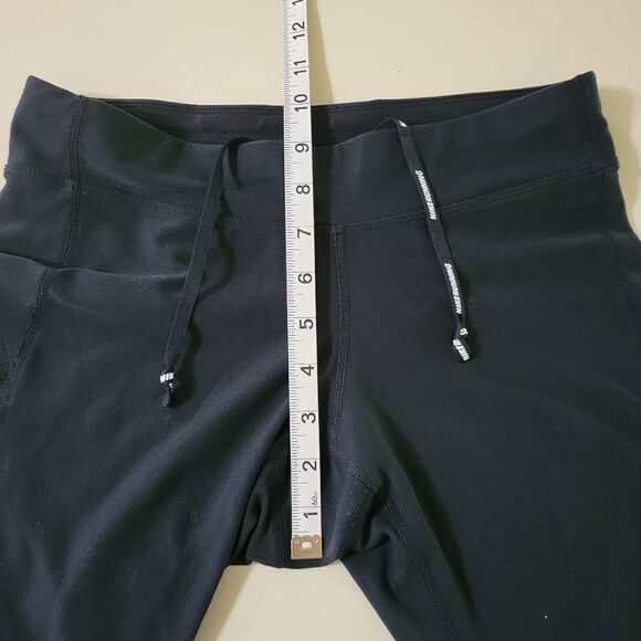Nike Women's Black Dri-FIT Leggings Running Capris - Picture 4 of 15